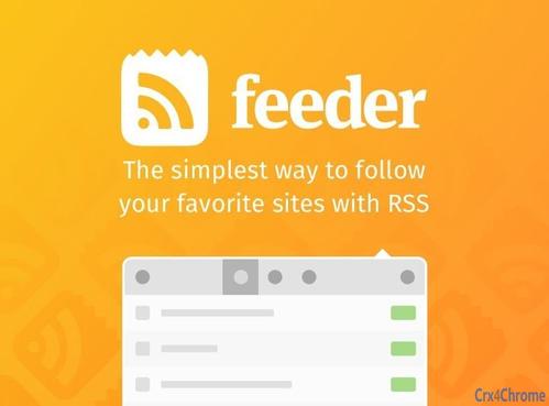 网页RSS订阅工具推荐feeder - 第1张图片